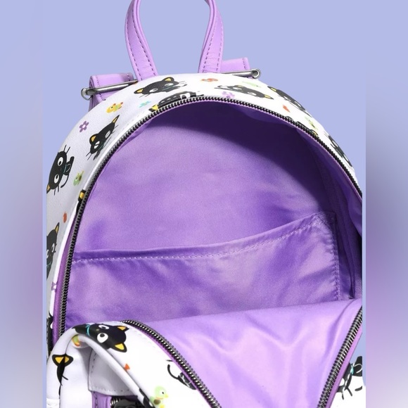 Loungefly Chococat Flowers Mini Backpack NWT - Picture 4 of 4